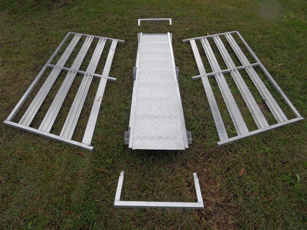 Portable Aluminium Livestock Ramps & Yards