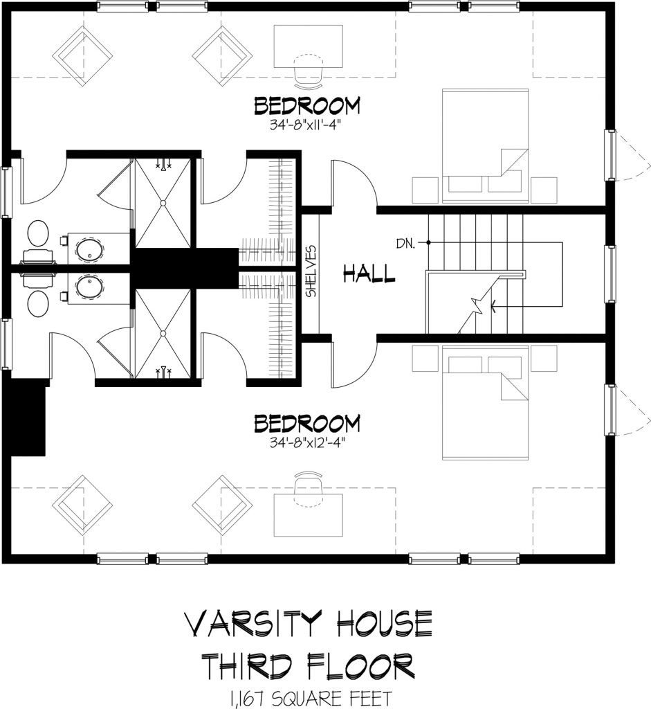 Floor Plans Varsity House