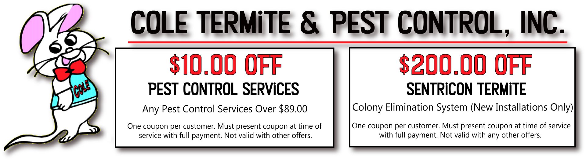 Cole Termite & Pest Control Kansas City Pest Control Company