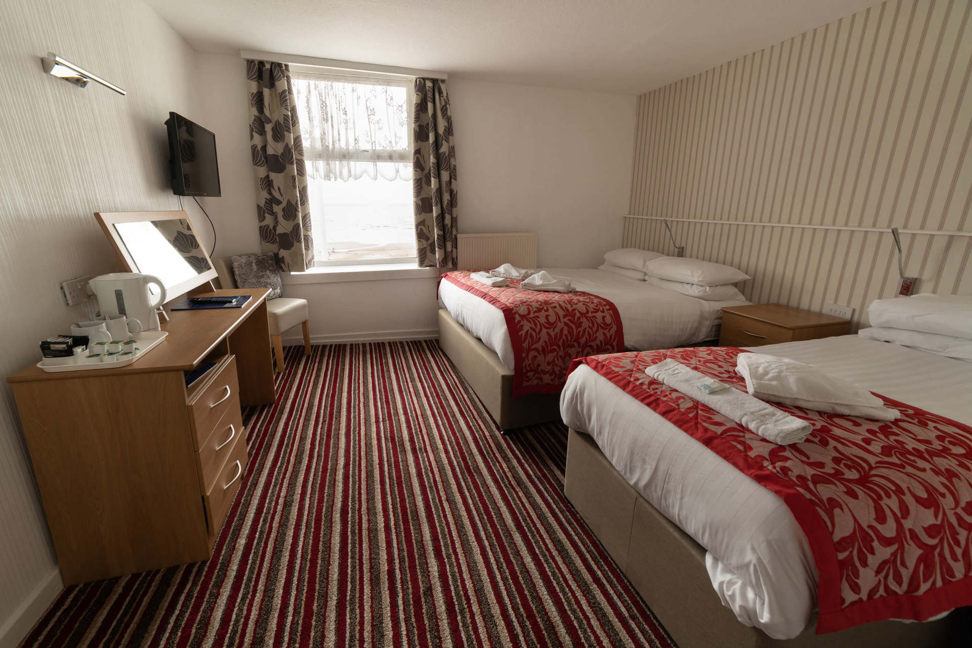 Bedrooms at Daish's Blackpool Hotel