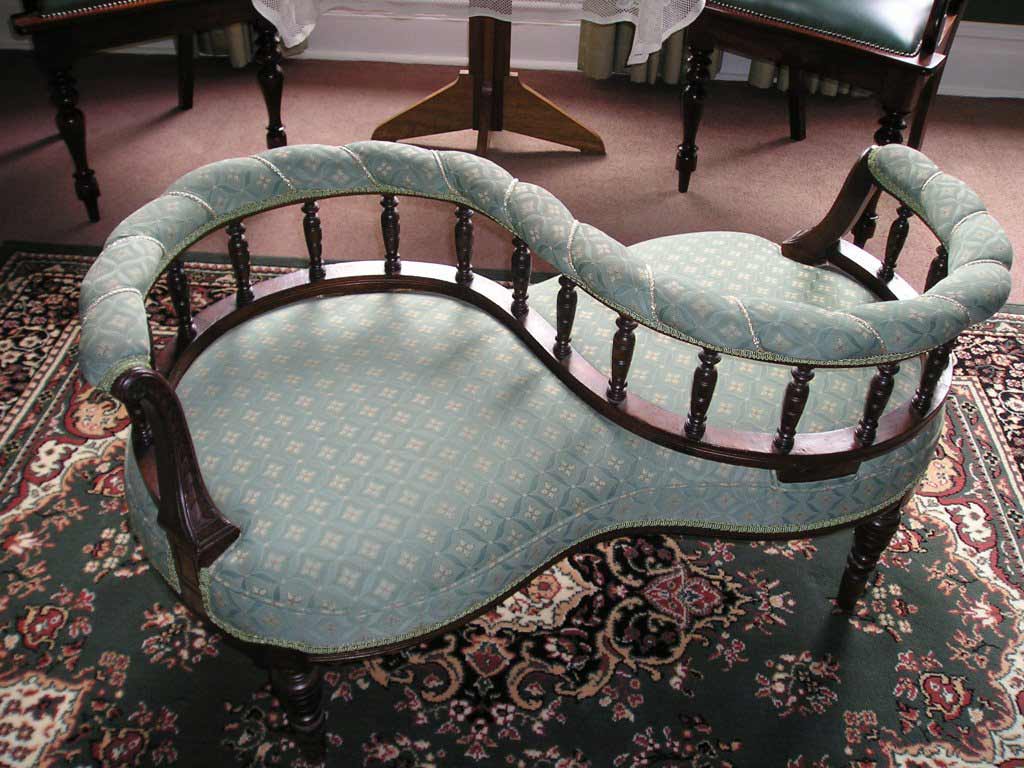 light green fabric chair