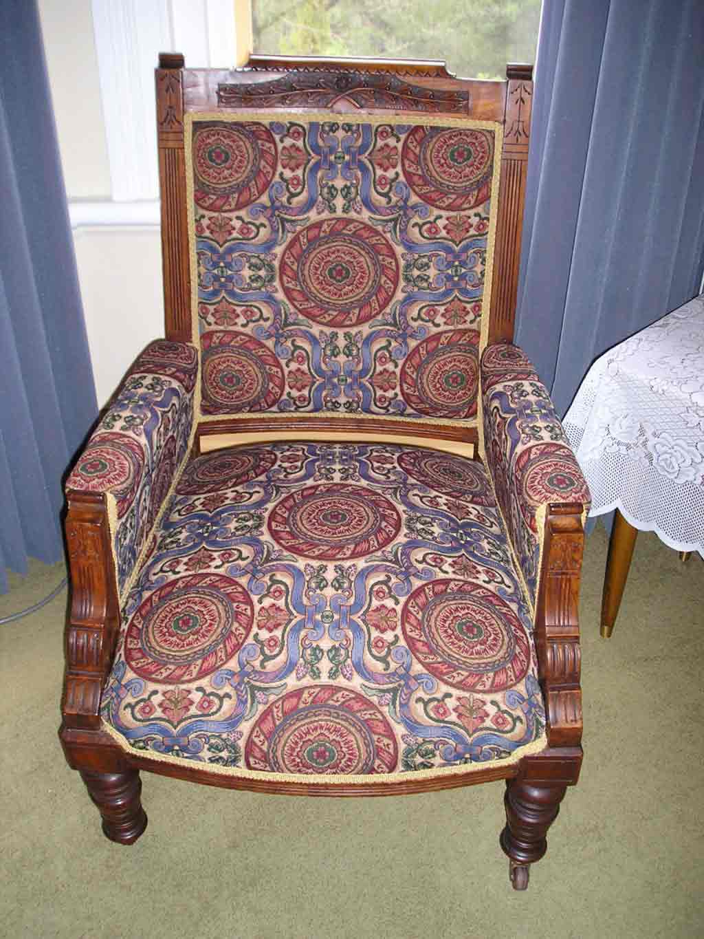 multi coloured chair