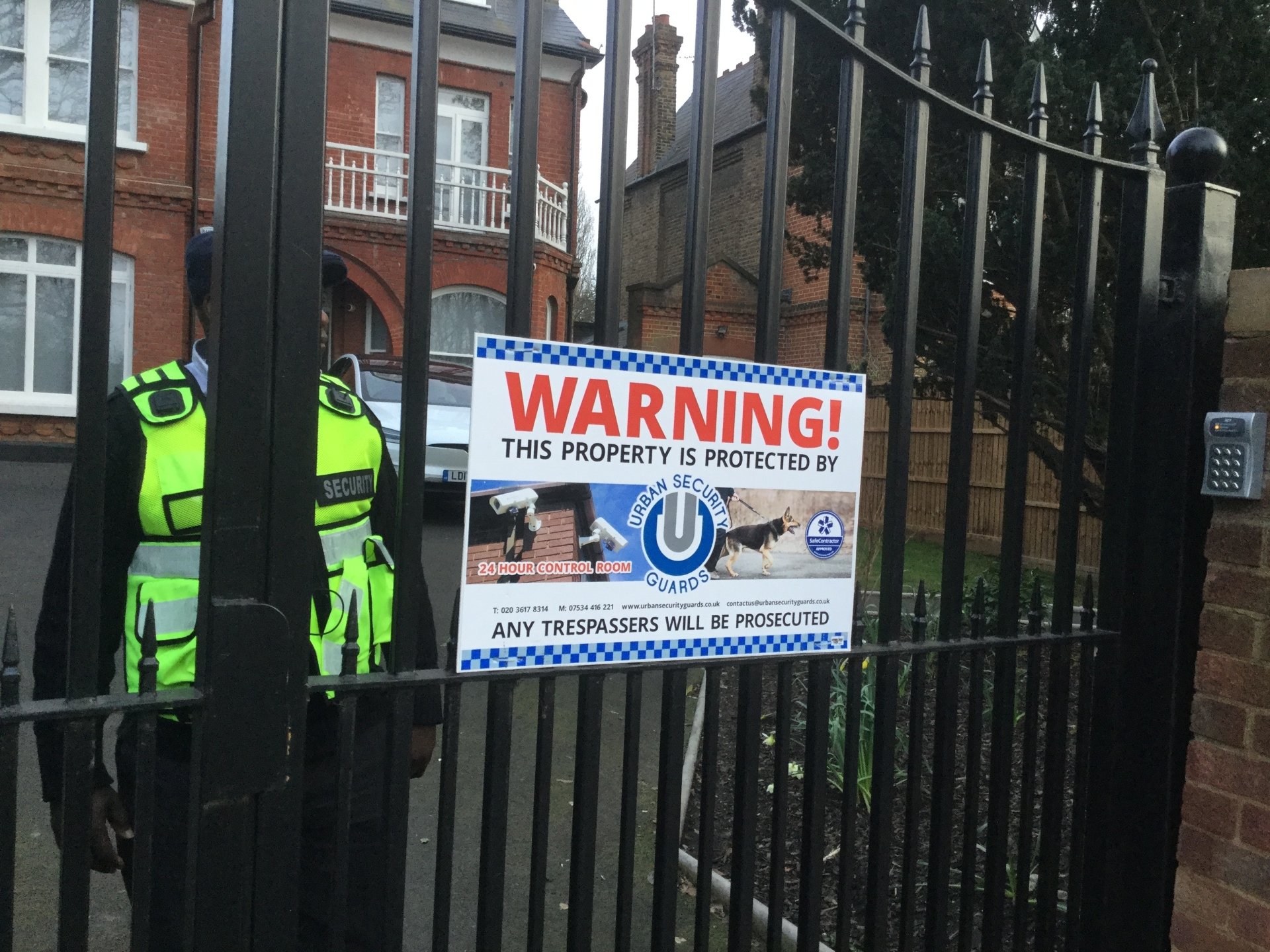 Construction site security in London | Urban Security Guards