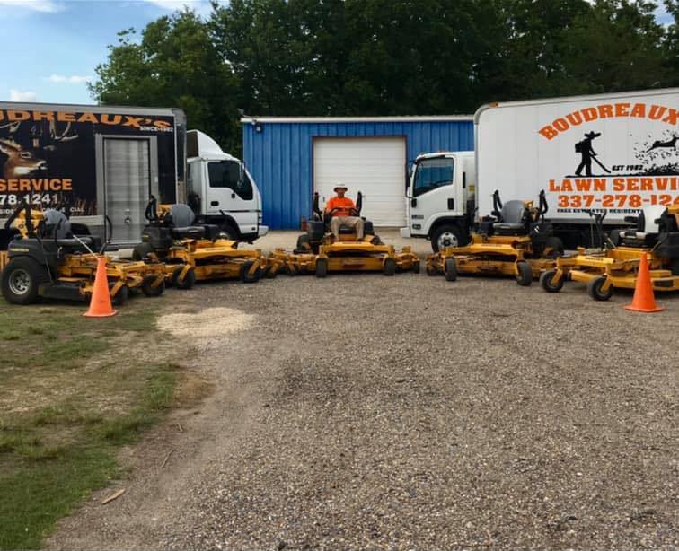 Lawn Care Carencro, LA Boudreaux’s Lawn Service