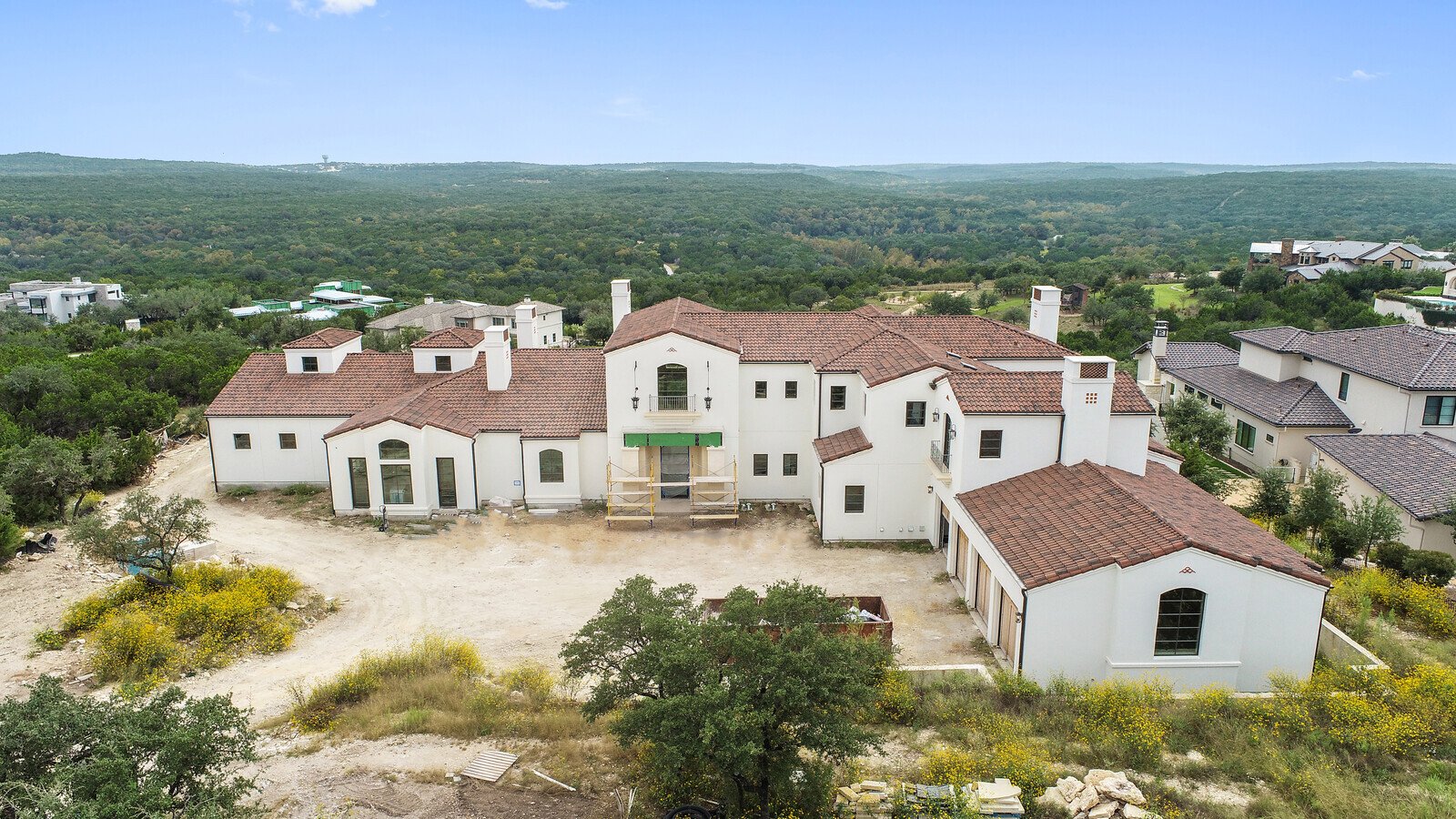 Luxury Home Community Hillside Spanish Oaks Austin TX