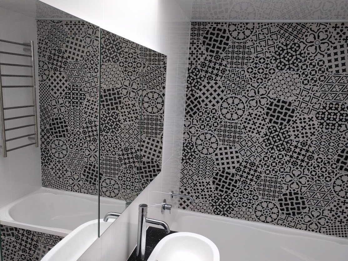 Belconnen bathroom gets a geometric overhaul
