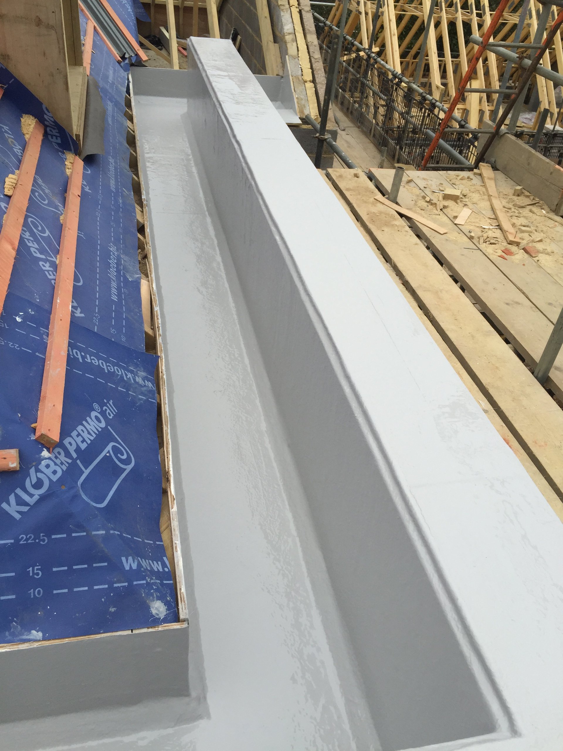 Large Box Gutter in Surrey