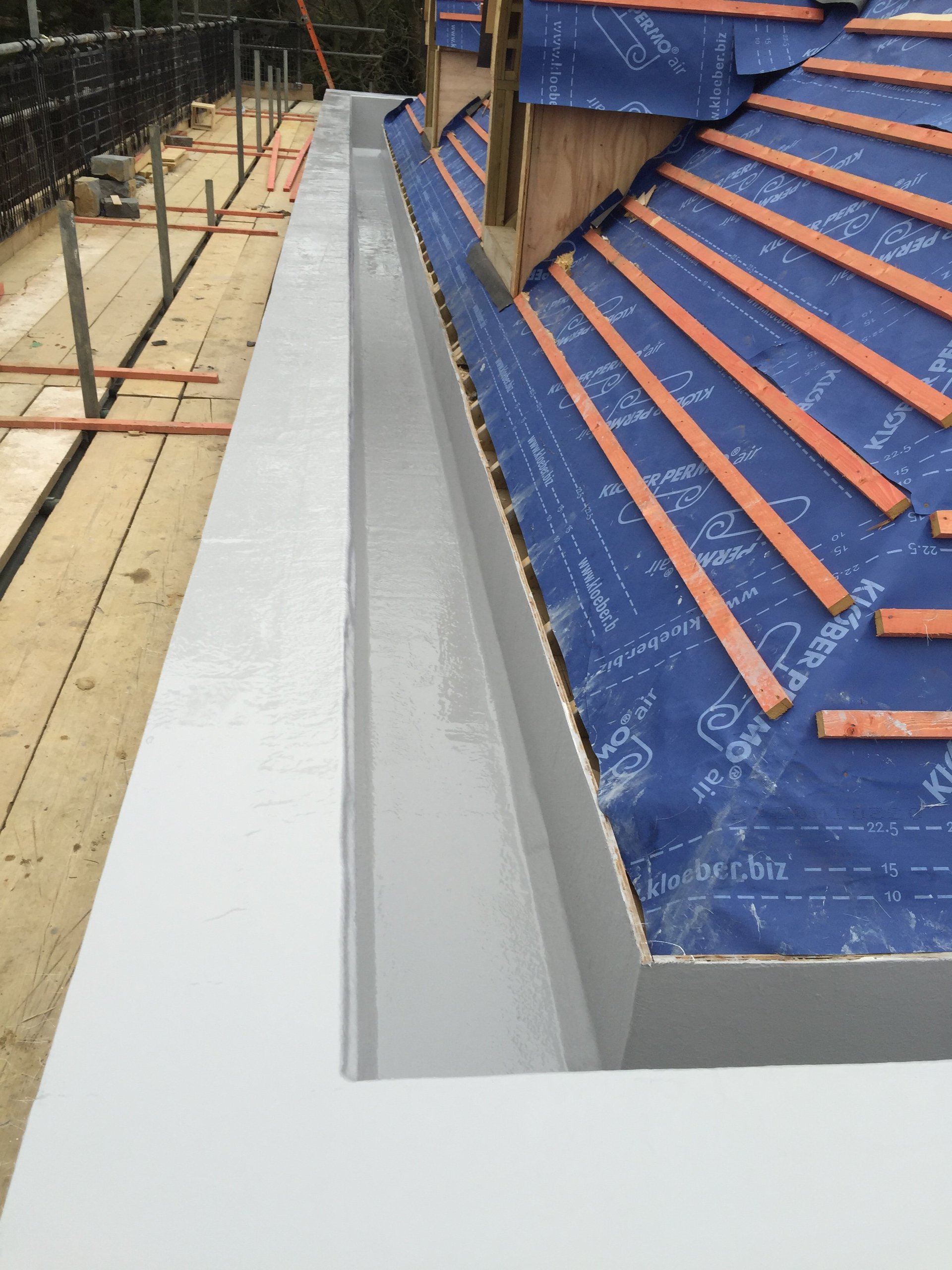 Large Box Gutter in Surrey