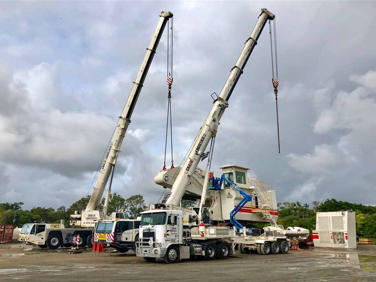 All Terrain Crane Hire Mackay Crane Logistics