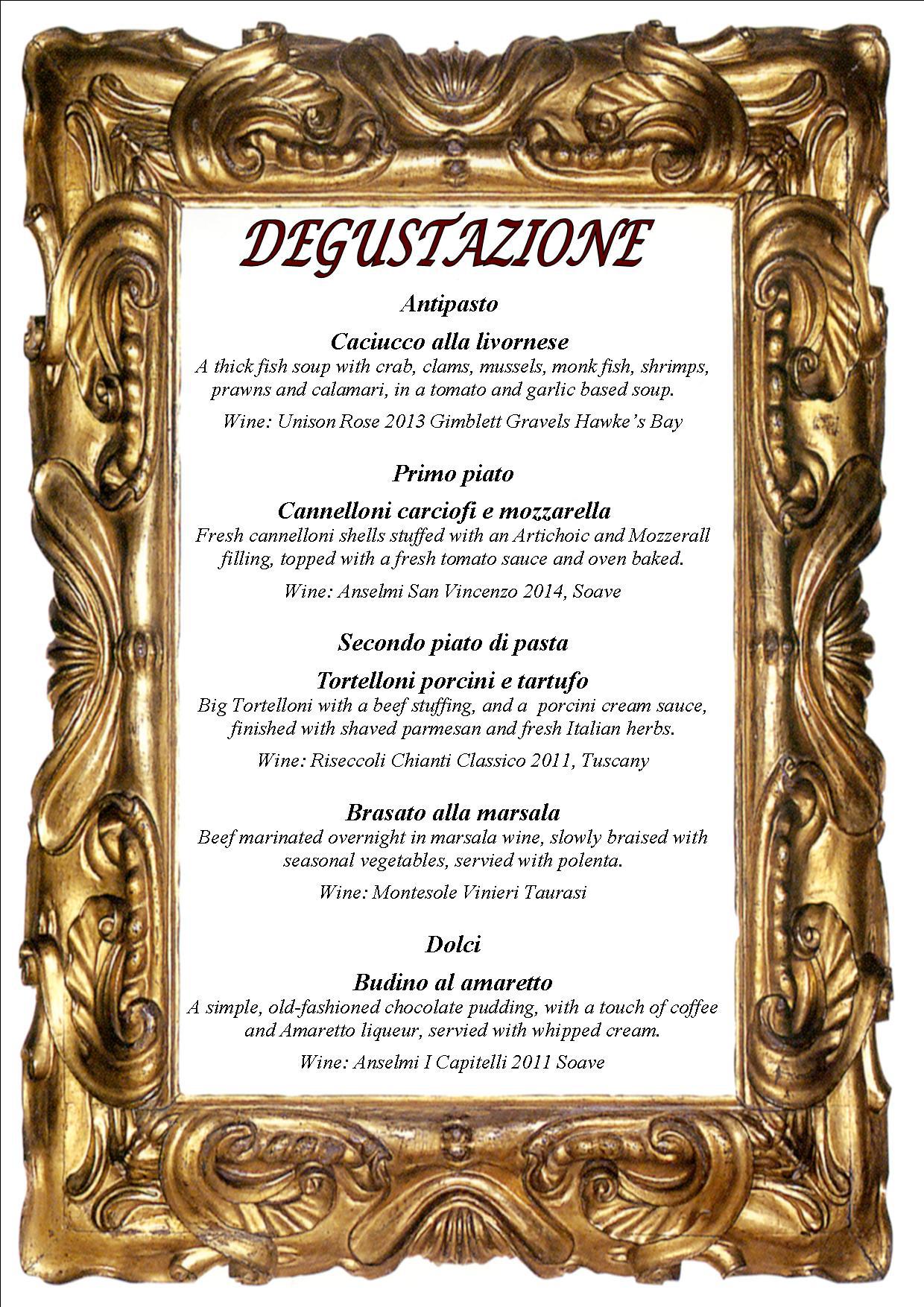 Degustazione di Piemonte