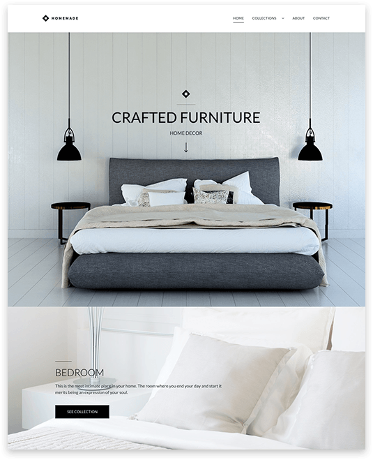 Home Decor Website builder Home Decor responsive template