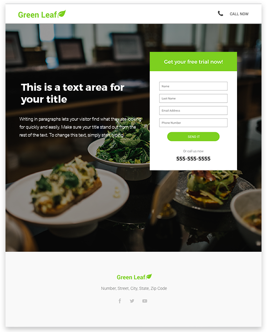 Consultant Landing Page Website builder Consultant Landing Page responsive template