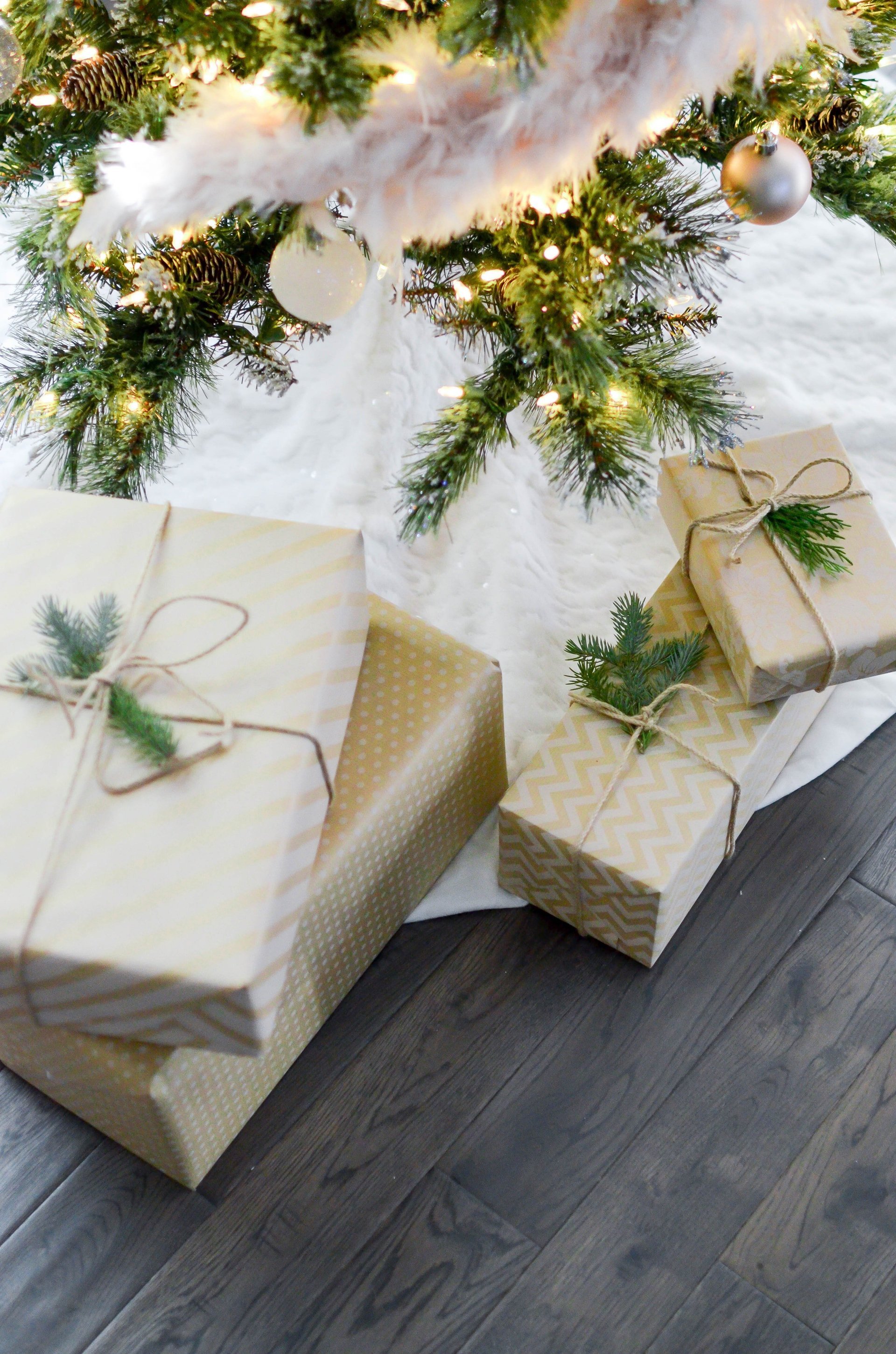 Where to Put Your Holiday Gifts in the Living Room