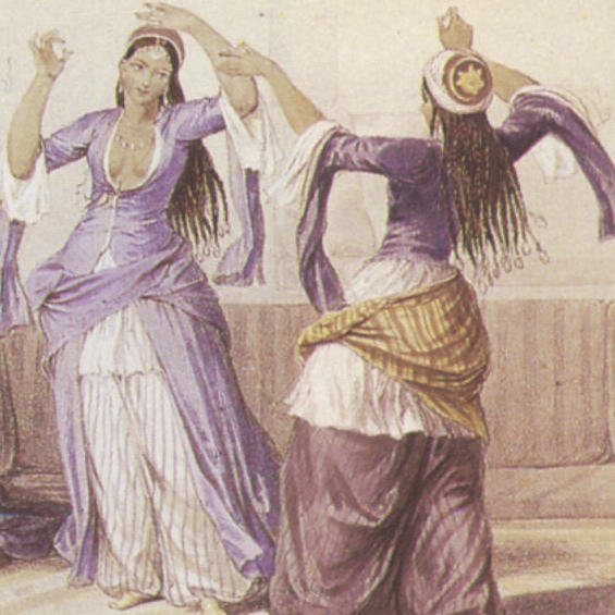 Middle Eastern Dance - The Ghawazee of Cairo bellydance history image