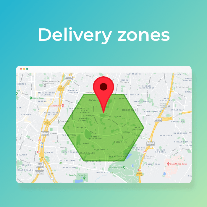 Set Delivery Zones Quickly and Precisely