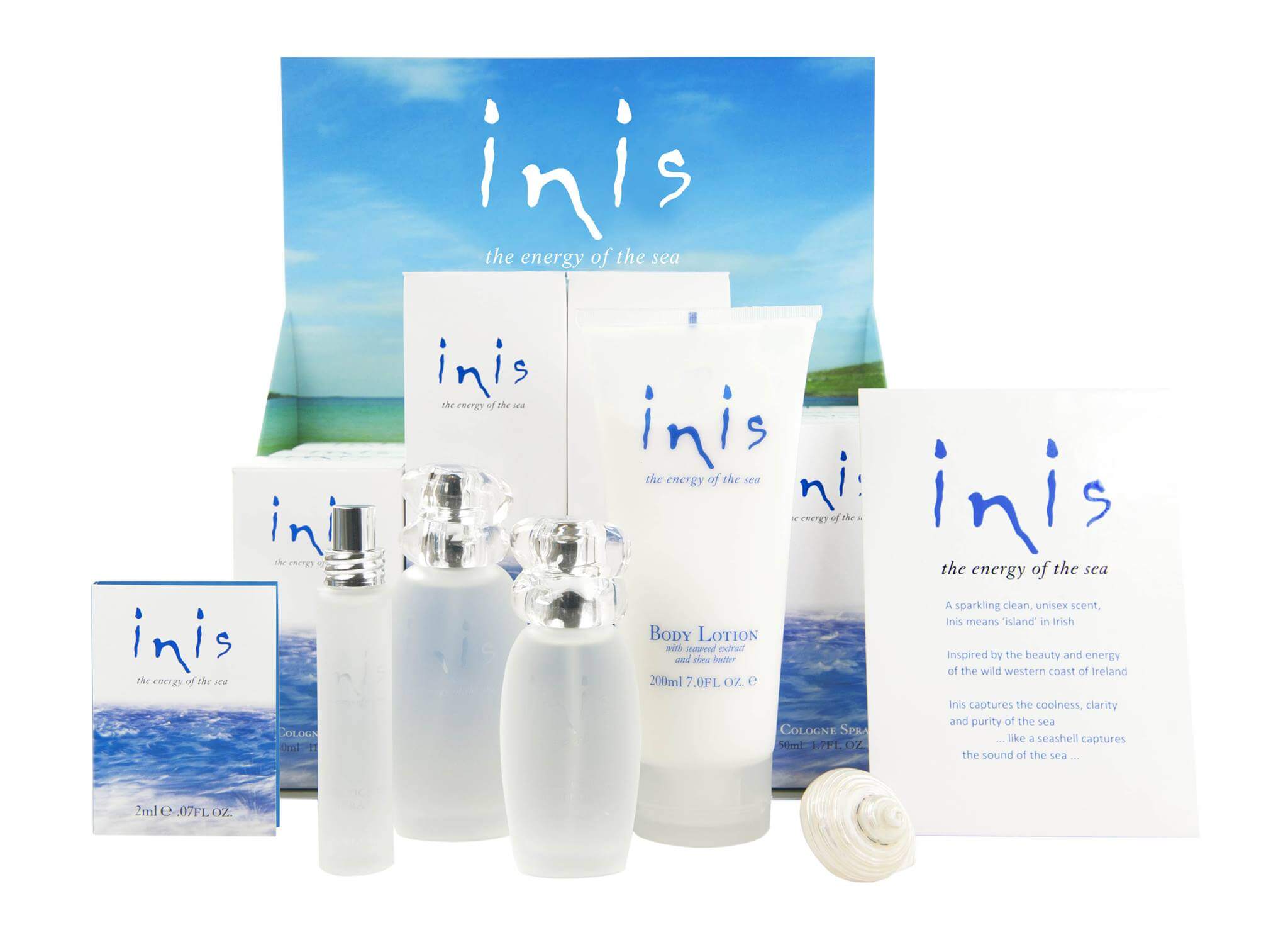 Inis Fragrances Of Ireland is the Irish perfume house bringing you